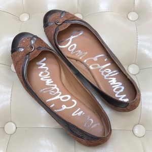 Sam Edelman genuine leather ballet flats, size 7.5